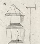 Plate 4 of 11, from the illustrated book, He Disappeared into Complete Silence, second edition