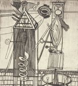Plate 7 of 11, from the illustrated book, He Disappeared into Complete Silence, second edition