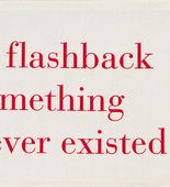 I Had a Flashback of Something that Never Existed