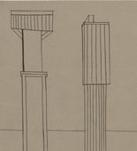 Plate 2 of 11, from the illustrated book, He Disappeared into Complete Silence, second edition